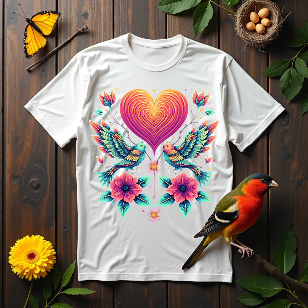 Love Dance birds Softstyle T-Shirt