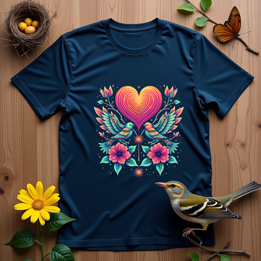 Love Dance birds Softstyle T-Shirt