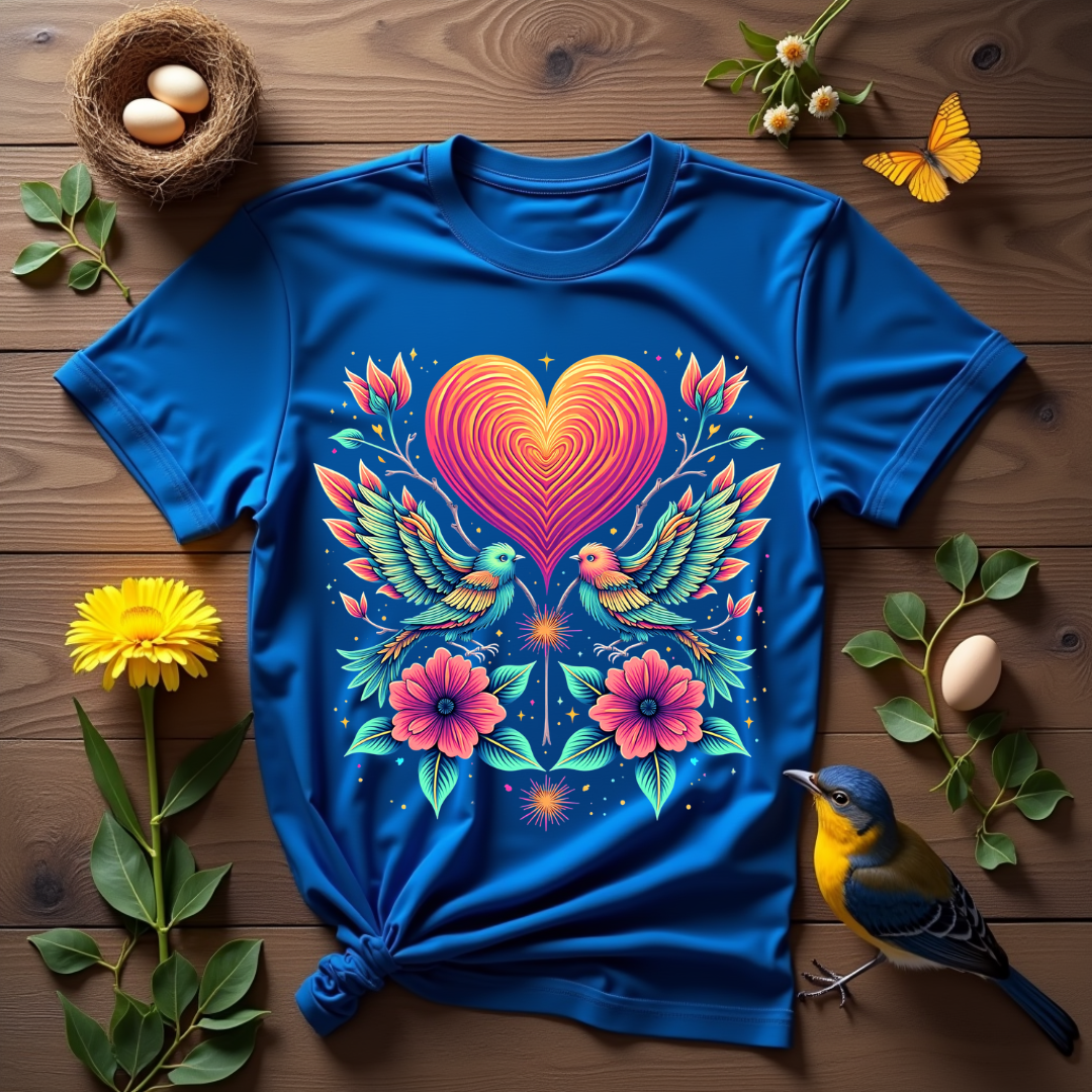 Love Dance birds Softstyle T-Shirt