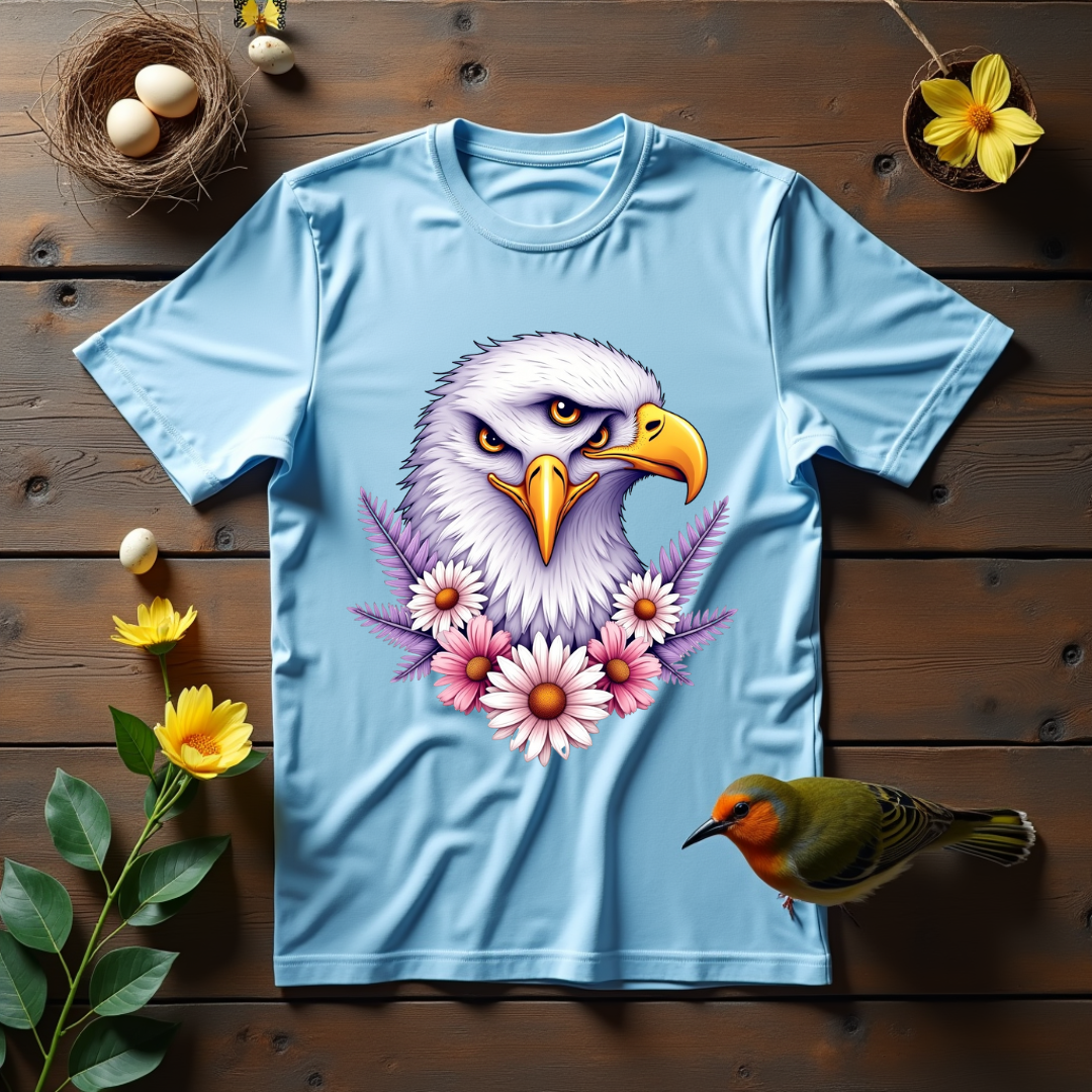 Eeagle heads Graphic Unisex Softstyle T-Shirt – Nature Lover's Apparel
