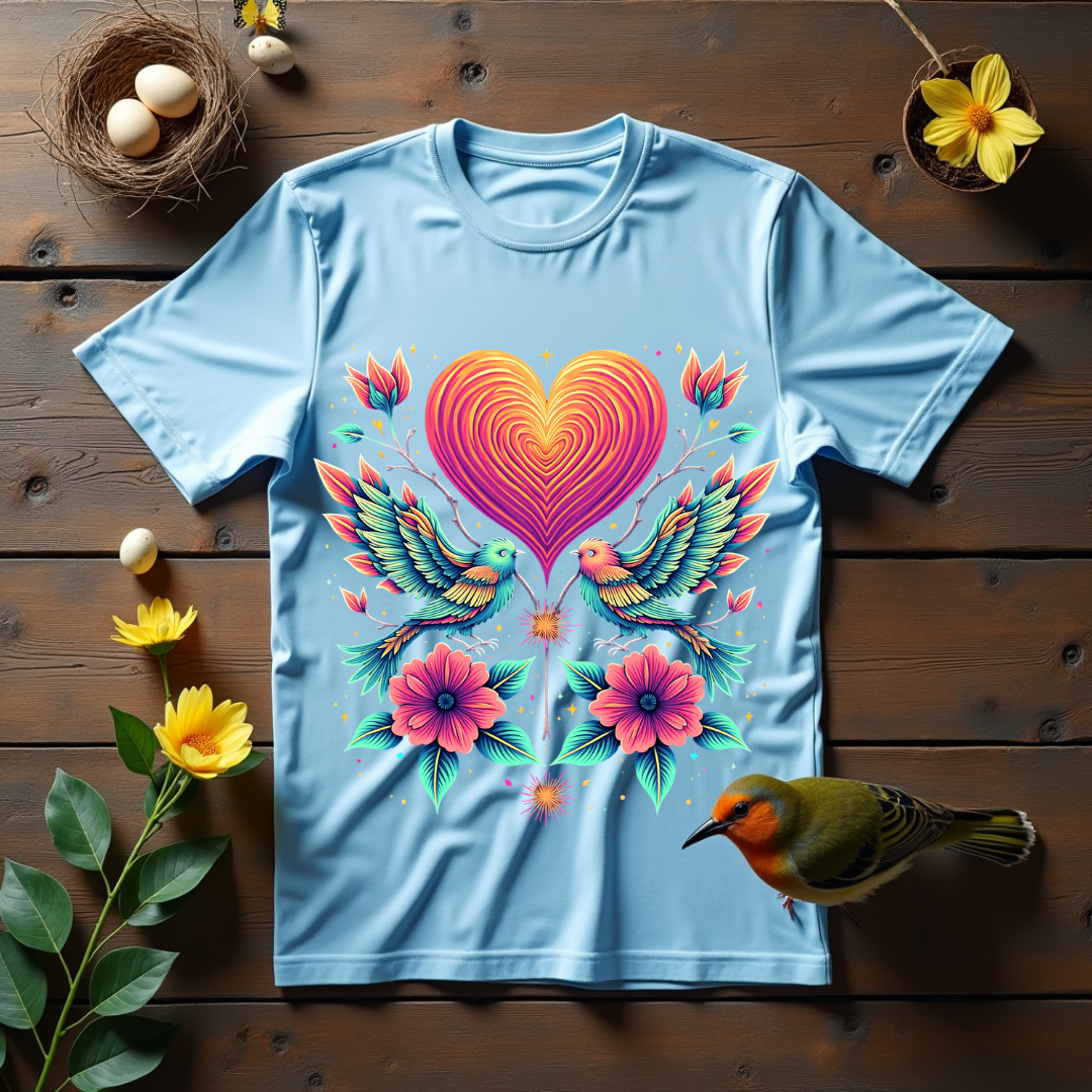 Love Dance birds Softstyle T-Shirt