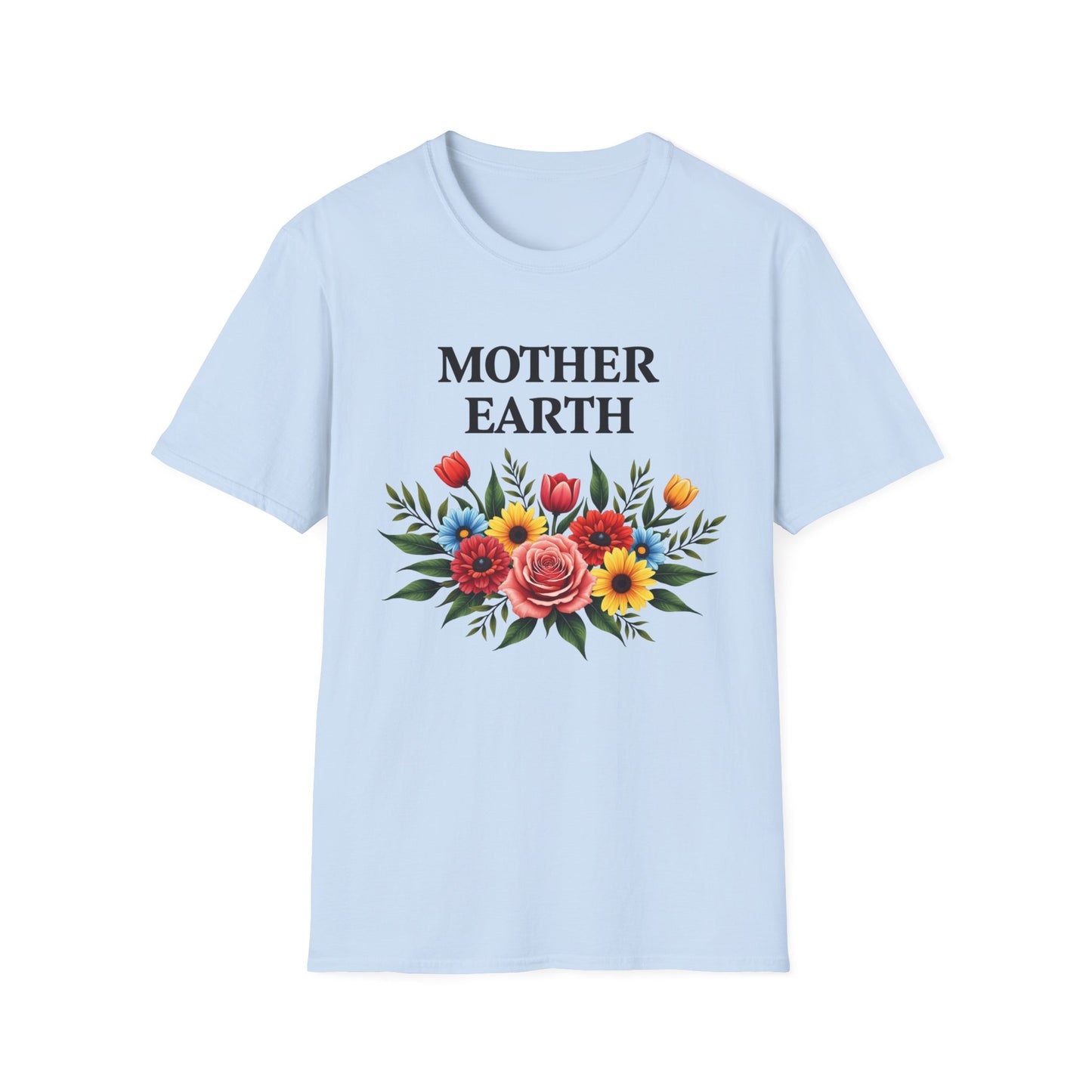 Floral Haven Softstyle T-Shirt –