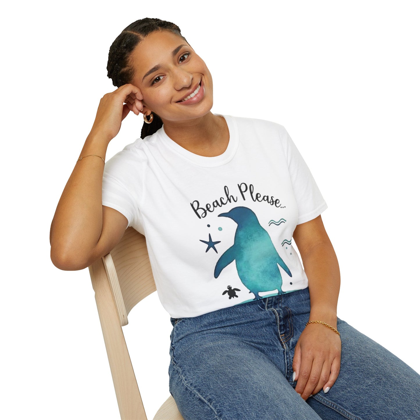 Penguin Vibes Softstyle T-Shirt –