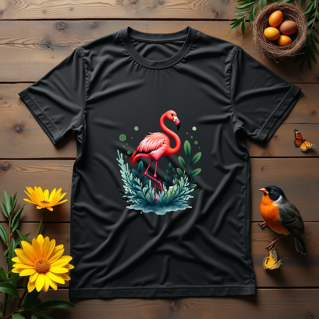 Flamingo Dream Graphic Softstyle T-Shirt