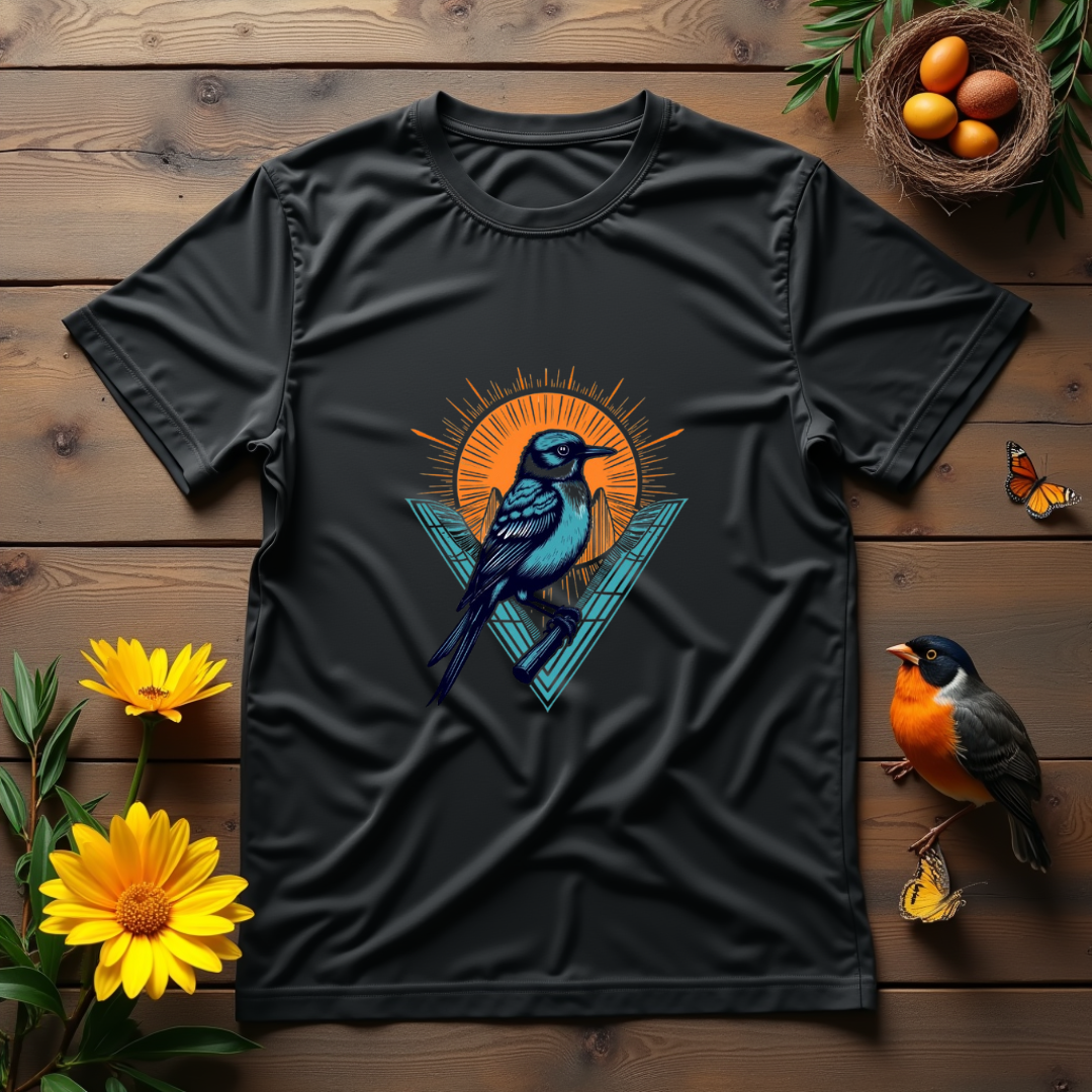 Bird, sunlights Graphic Softstyle T-Shirt – Birds Lover's Apparel