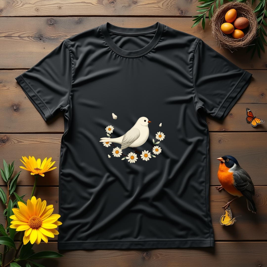 Serene Bird Softstyle T-Shirt – Birds Lover's