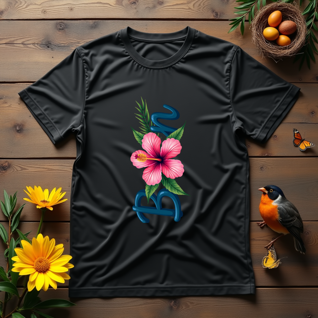 Tropical Born Flower Softstyle T-Shirt –