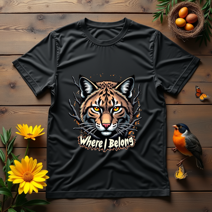 Wild Spirit Graphic Softstyle T-Shirt- Cat Lovers