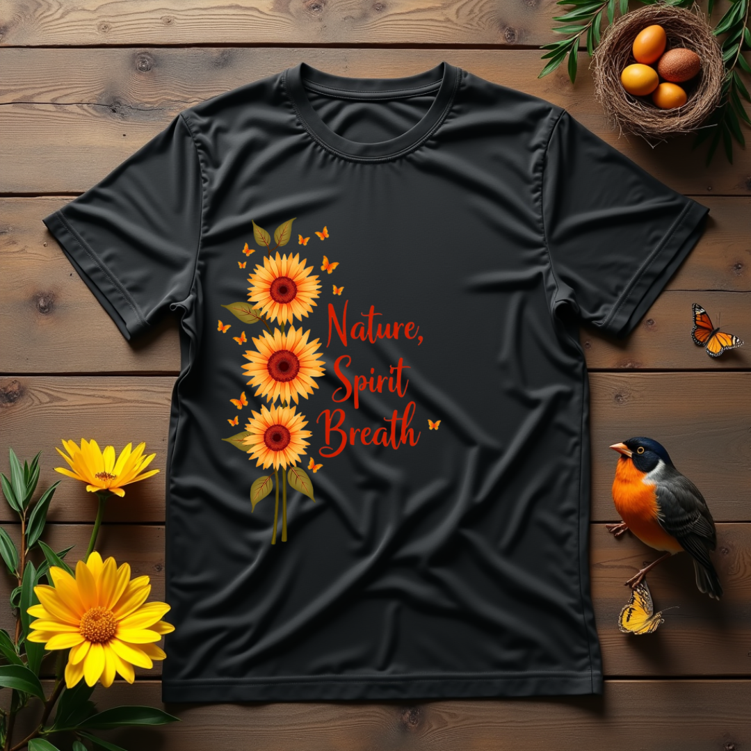 Sunflower Serenity  Softstyle T-Shirt –