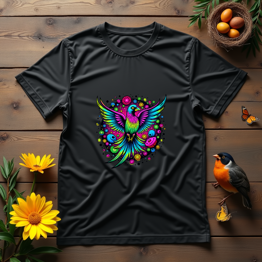 Psyched Bird Softstyle T-Shirt – Birds Lover's