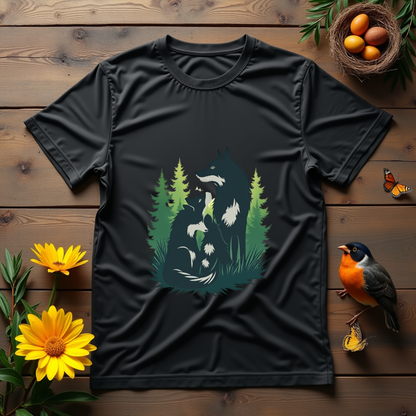 Wolf Nature Graphic Softstyle T-Shirt