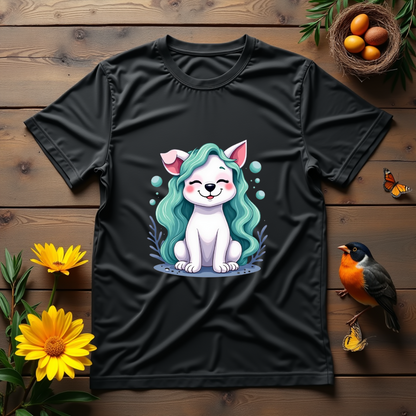 Mermaid Pooch Graphic Softstyle T-Shirt