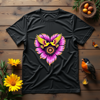 Psychedelic Heart Softstyle T-Shirt