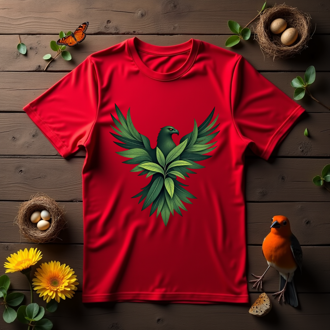 Leafy Eagle Softstyle T-Shirt