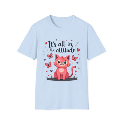 Attitude Cat Softstyle T-Shirt –