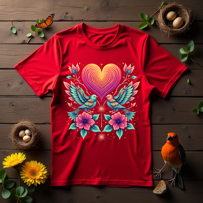 Love Dance birds   Softstyle T-Shirt