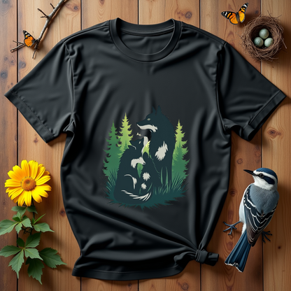 Wolf Nature Graphic Softstyle T-Shirt