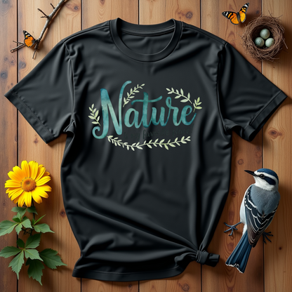 Tranquil Watercolor Nature Softstyle T-Shirt –