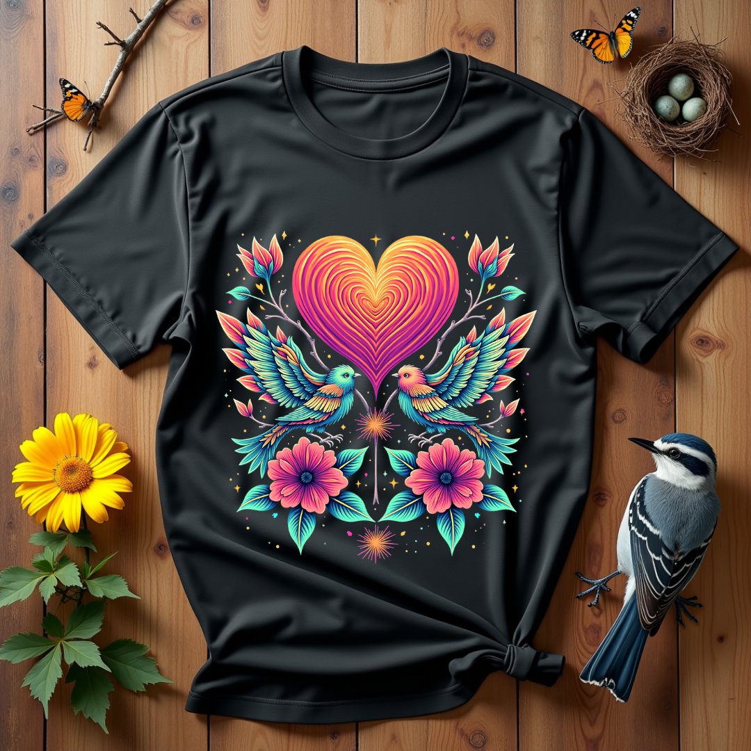 Love Dance birds   Softstyle T-Shirt