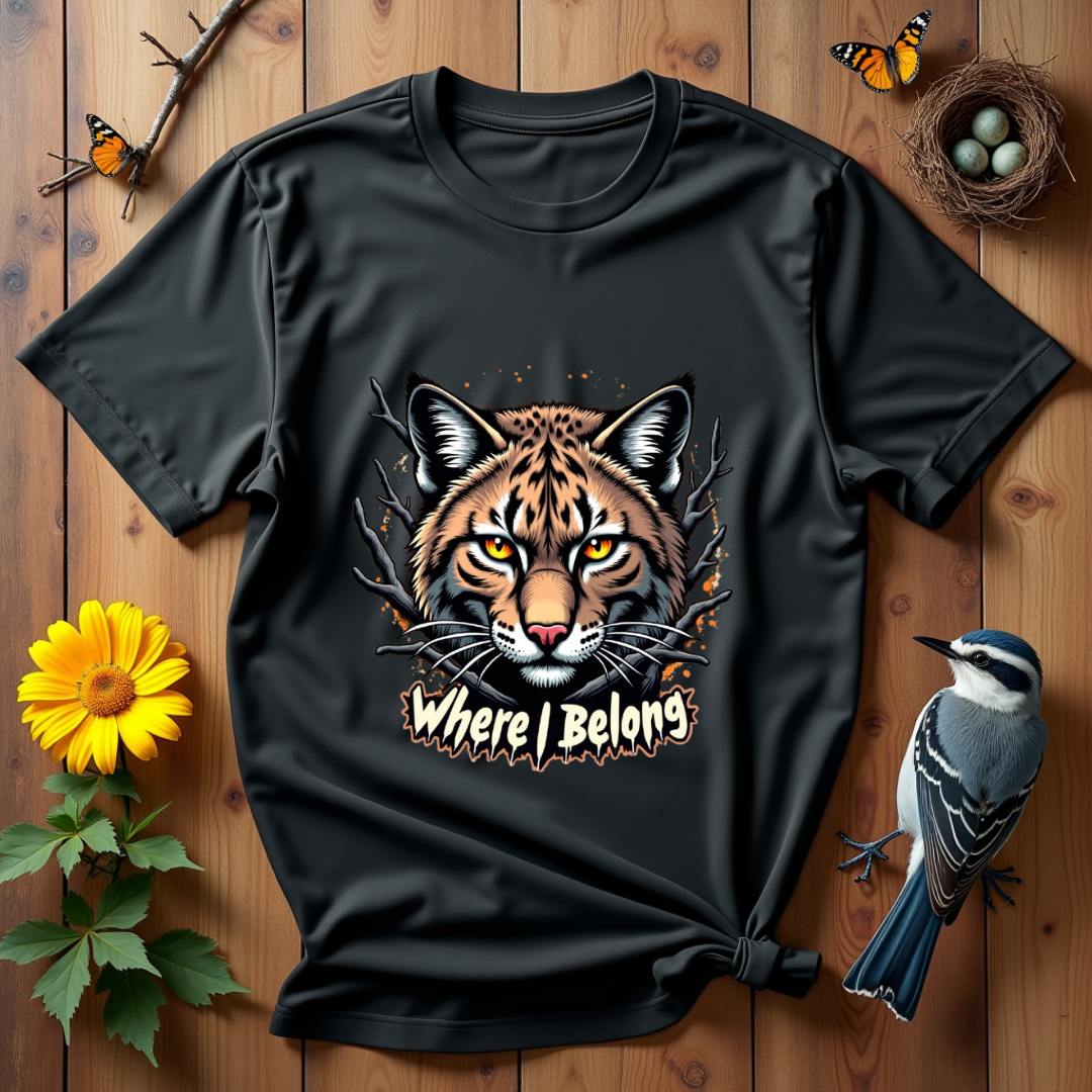 Wild Spirit Graphic Softstyle T-Shirt- Cat Lovers