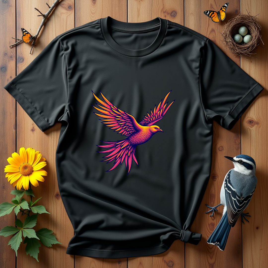 Bird in flight Softstyle T-Shirt – Birds Lover's