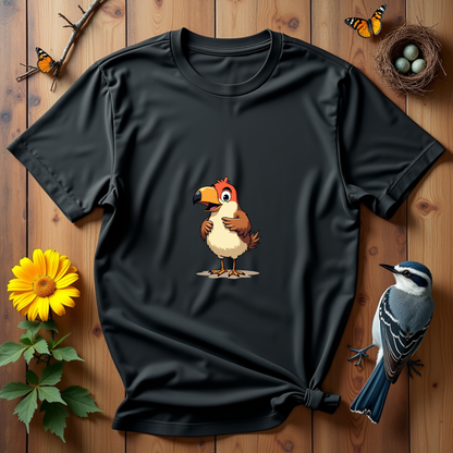 Curious Bird Graphic Softstyle T-Shirt