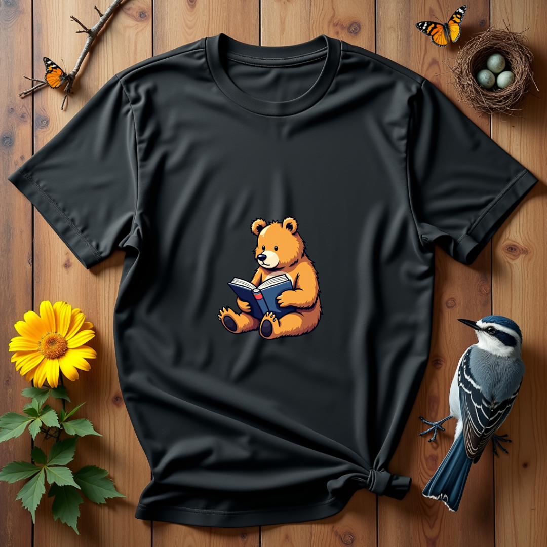 Bear Bookworm Softstyle T-Shirt