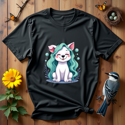 Mermaid Pooch Graphic Softstyle T-Shirt