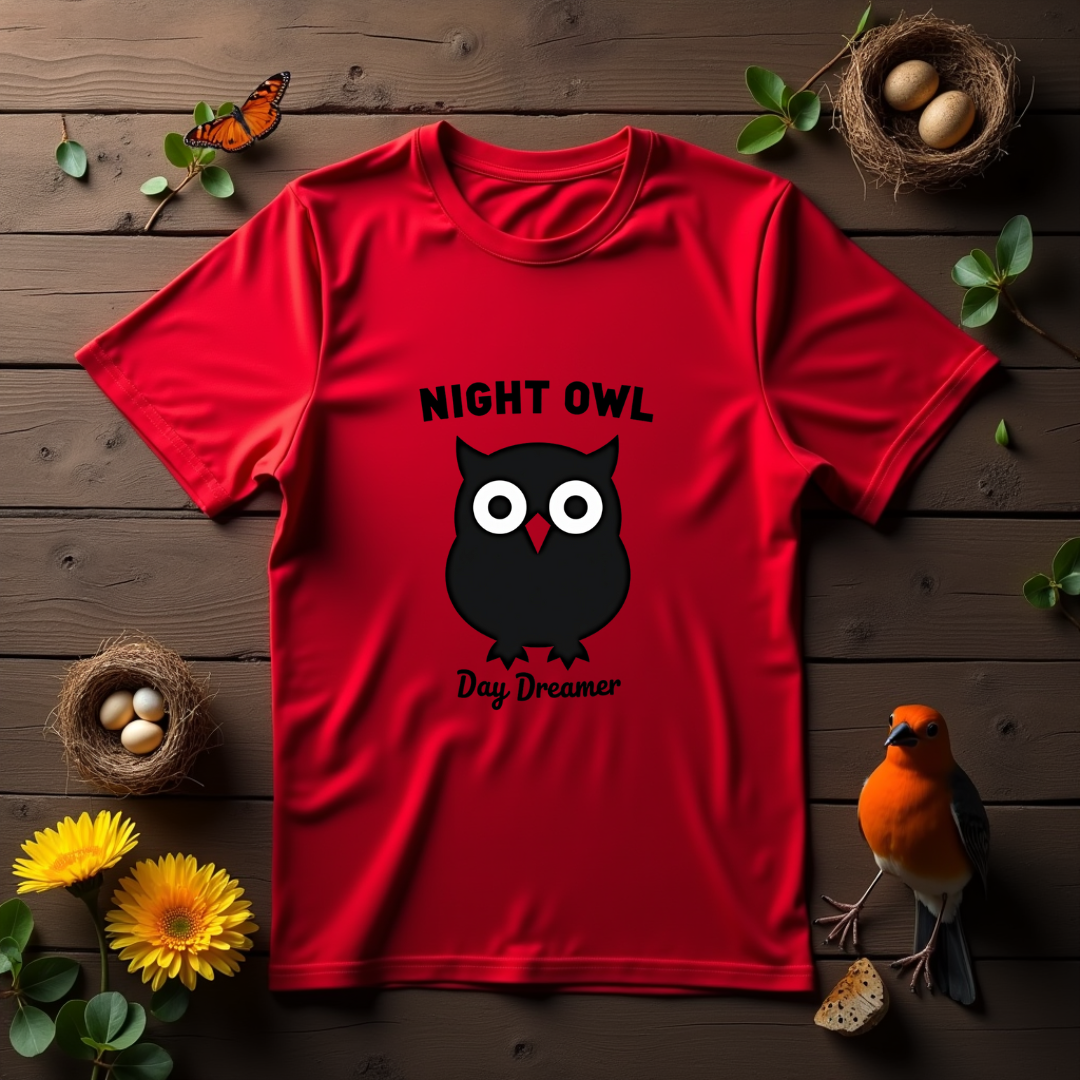 Night Owl Day Dreamer Graphic Softstyle T-Shirt