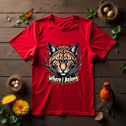 Wild Spirit Graphic Softstyle T-Shirt- Cat Lovers