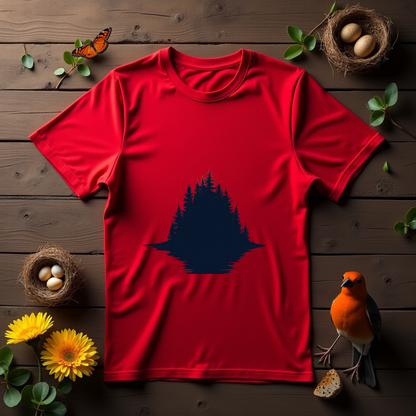 Forest Silhouette Softstyle T-Shirt