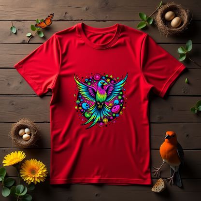 Psyched Bird Softstyle T-Shirt – Birds Lover's