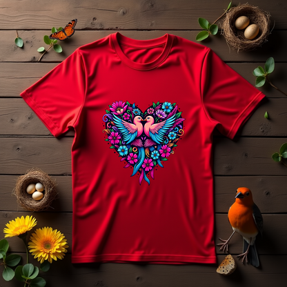 Love Birds Softstyle T-Shirt – Birds Lover's