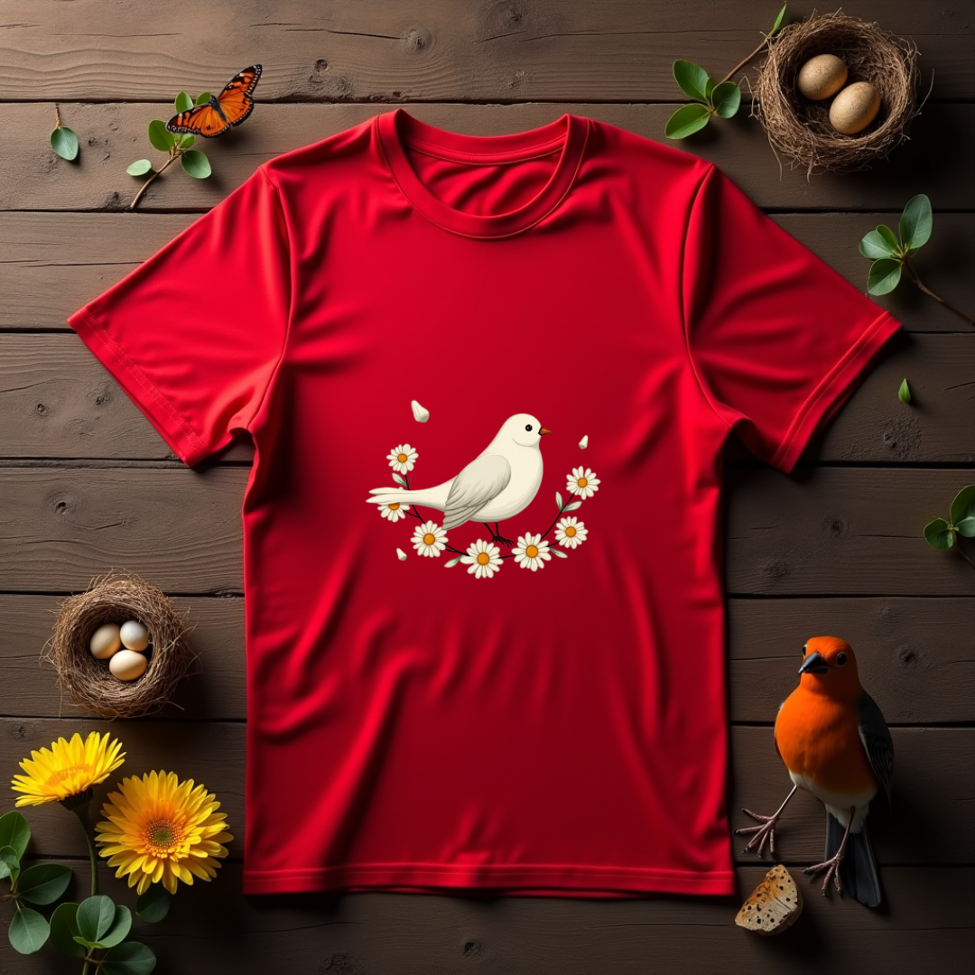 Serene Bird Softstyle T-Shirt – Birds Lover's