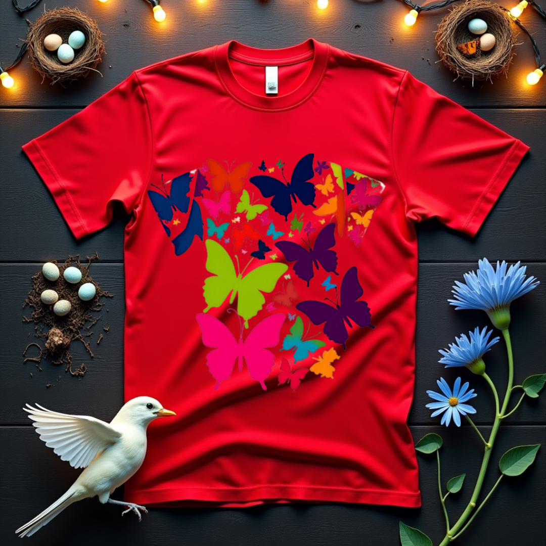 Psychedelic Paws Graphic Softstyle T-Shirt