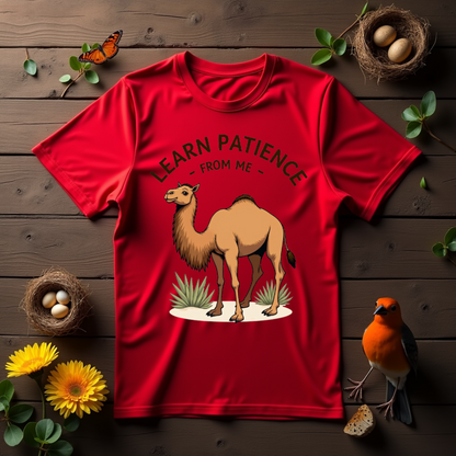 Patience Camel Graphic Softstyle T-Shirt