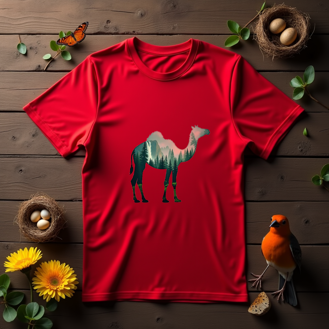 Nature's Camel Graphic Softstyle T-Shirt