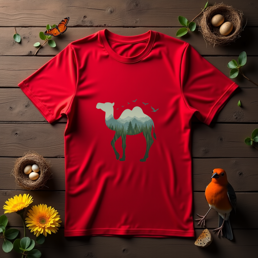 Nature's Came, Birds l Graphic Softstyle T-Shirt