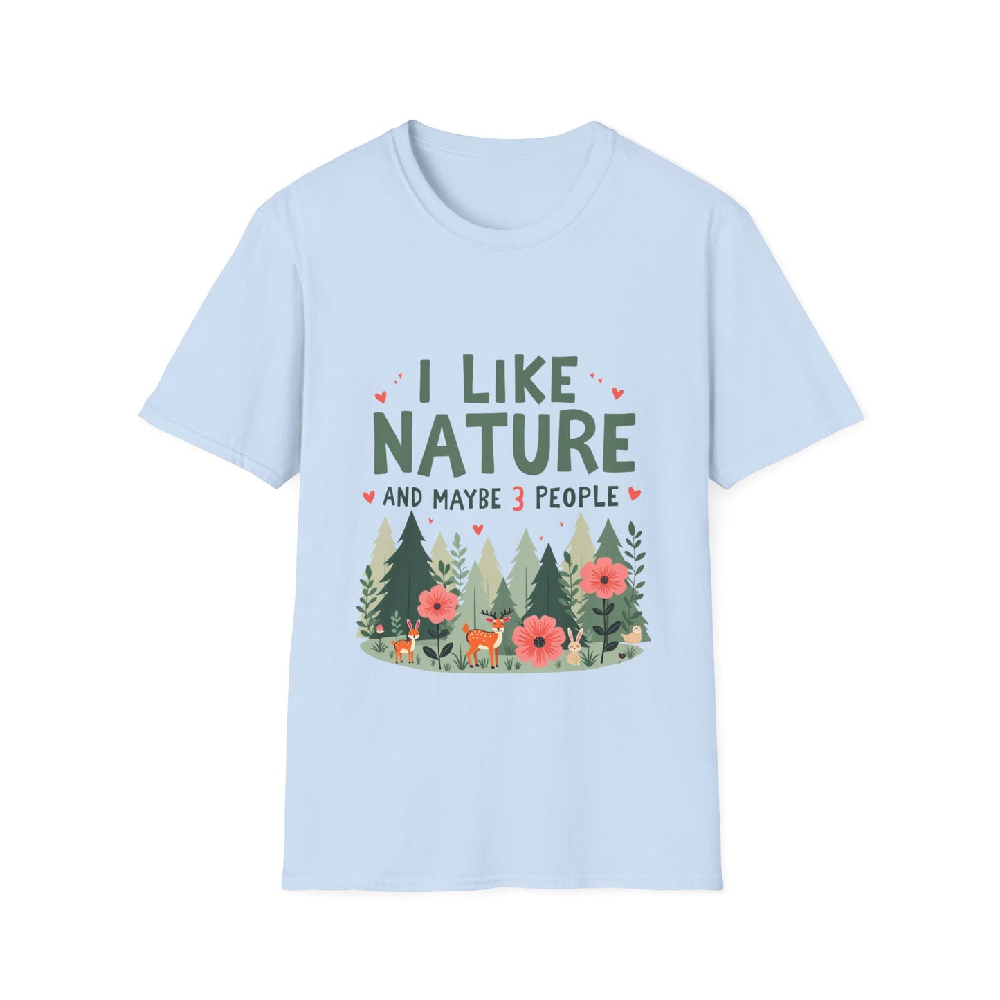 Nature Love Softstyle T-Shirt –