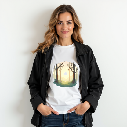 Forest Sunrise Softstyle T-Shirt