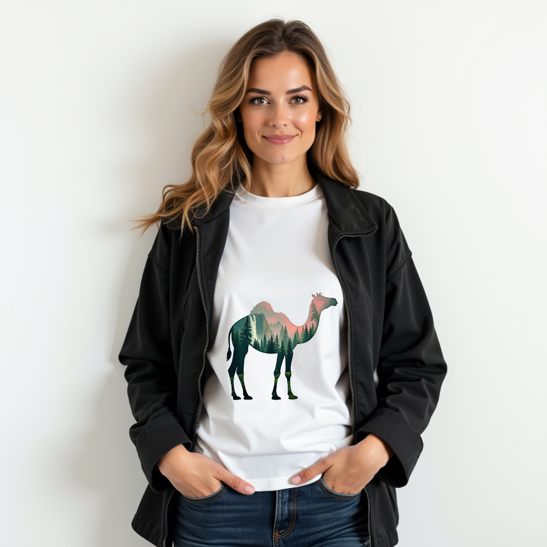 Nature's Camel Graphic Softstyle T-Shirt