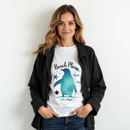 Penguin Vibes Softstyle T-Shirt –