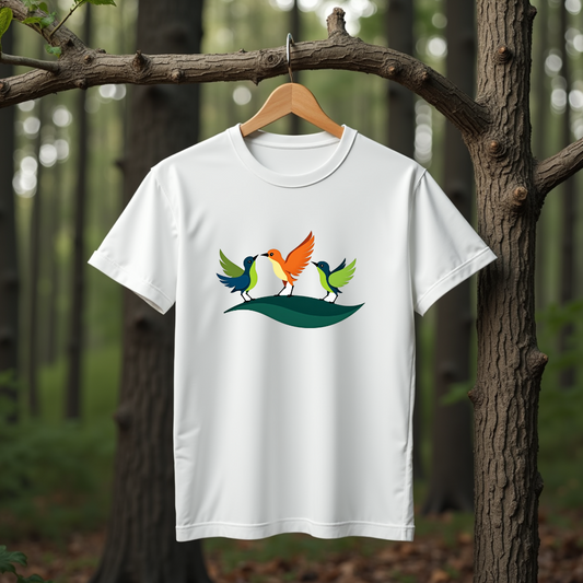 Dance of Birds Graphic Softstyle T-Shirt