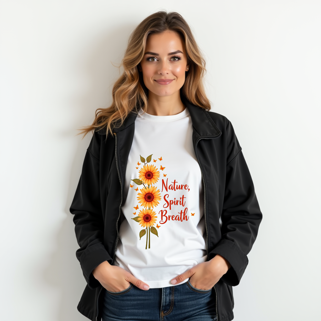 Sunflower Serenity  Softstyle T-Shirt –