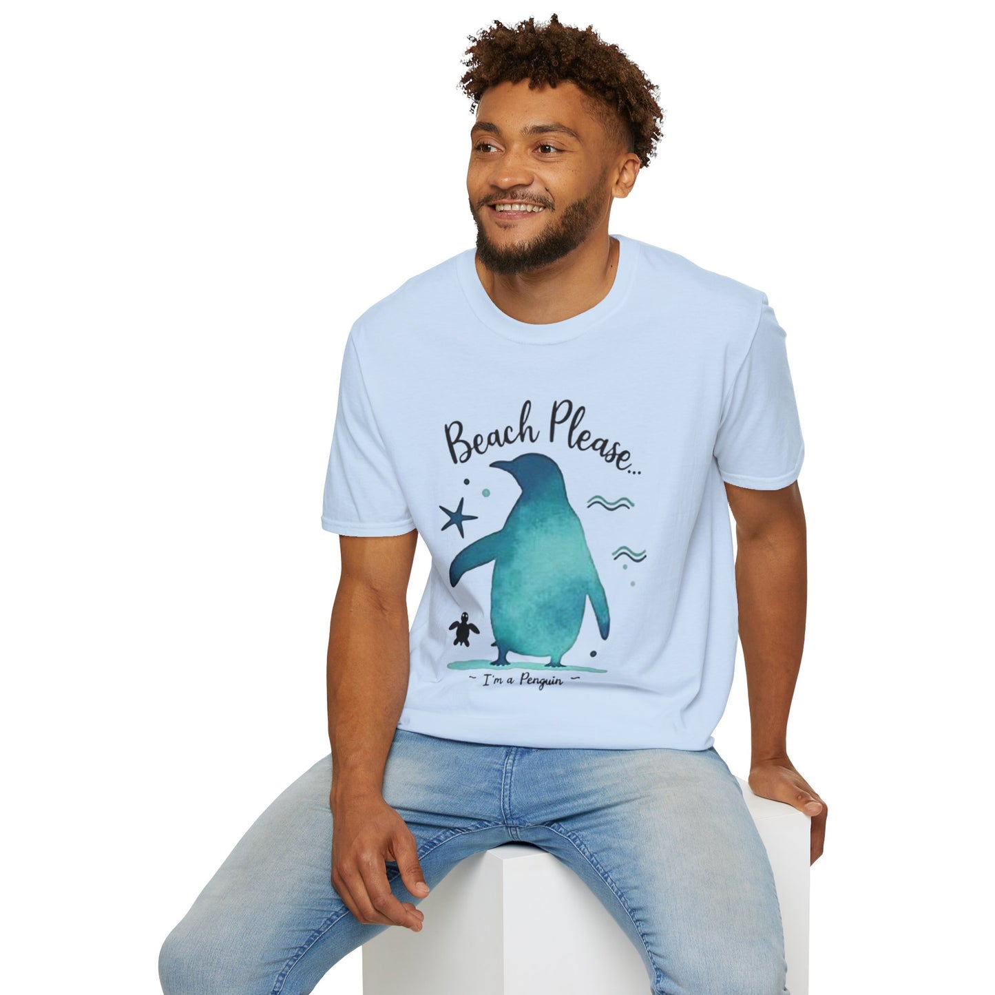 Penguin Vibes Softstyle T-Shirt –