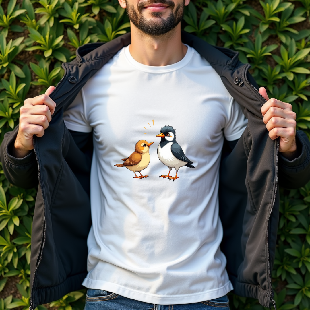 Watchful Bird Softstyle T-Shirt