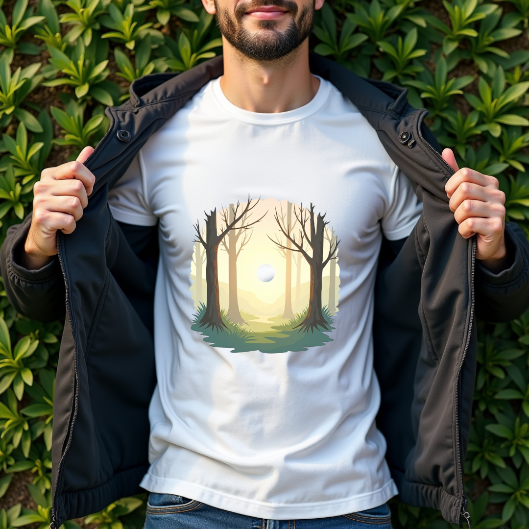 Forest Sunrise Softstyle T-Shirt