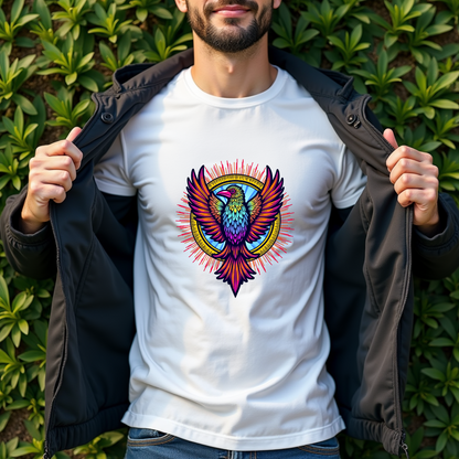 Psychedelic Bird Softstyle T-Shirt – Birds Lover's Apparel