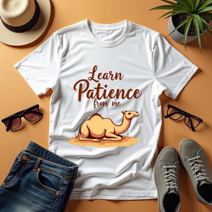 Patience Camel Graphic Softstyle T-Shirt