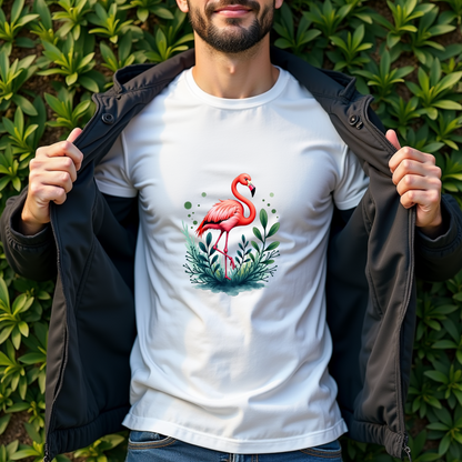 Flamingo Dream Graphic Softstyle T-Shirt